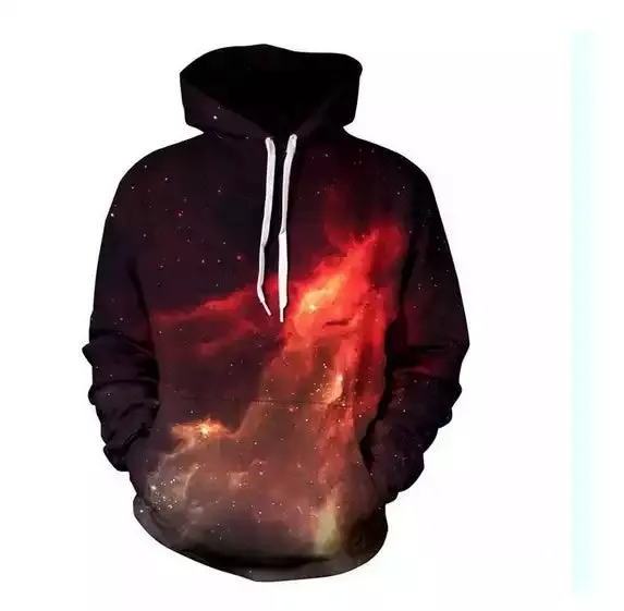 3D personalized sublimation custom logo Full printed hoodies