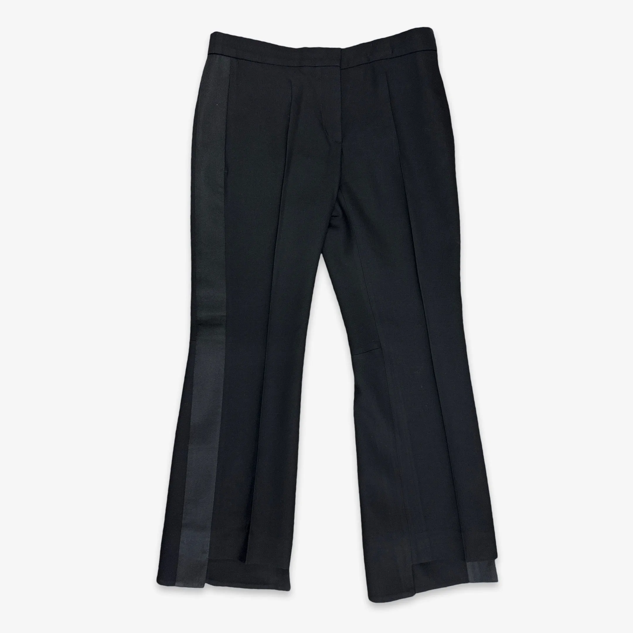 Alexander McQueen Women's Black Tuxedo Pants