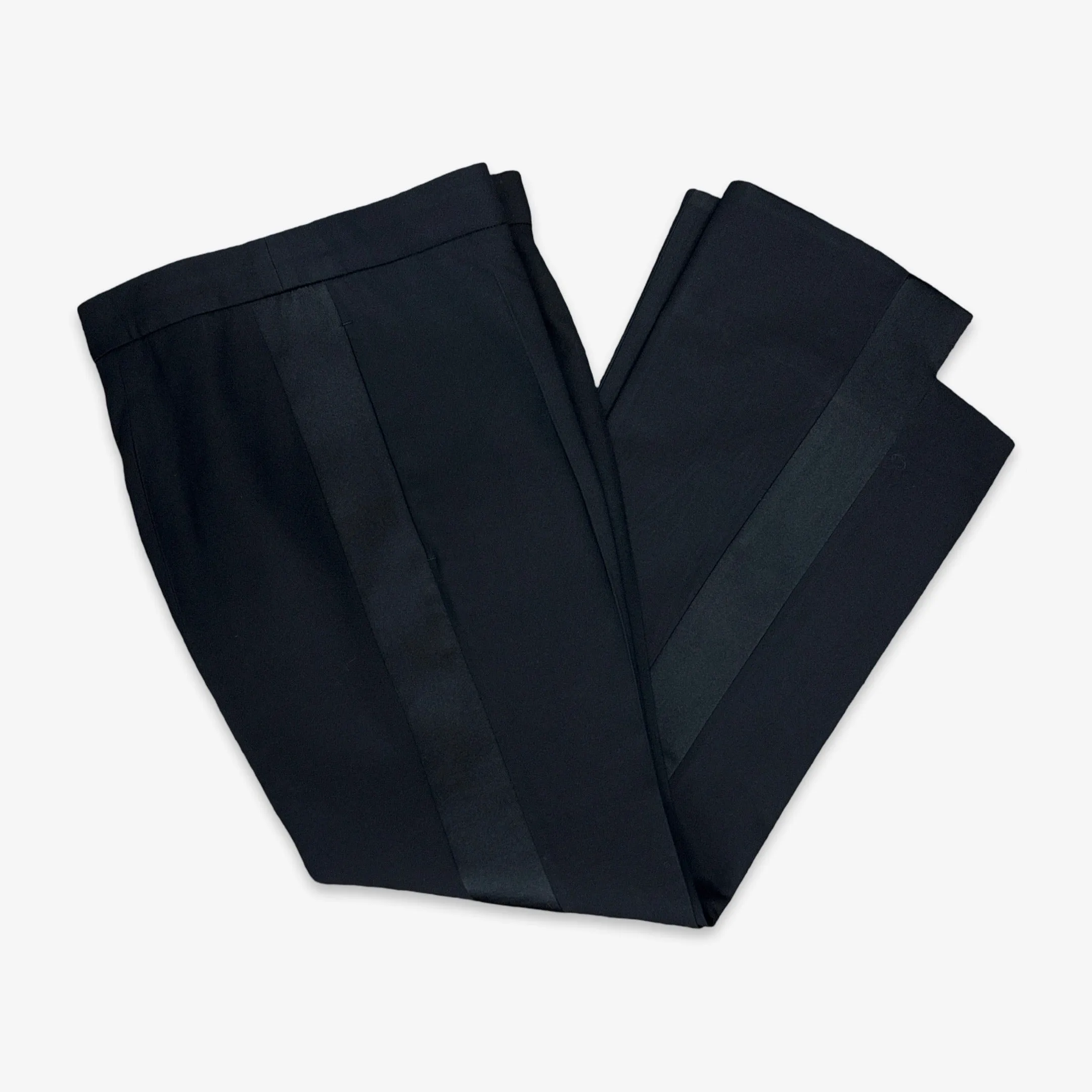 Alexander McQueen Women's Black Tuxedo Pants