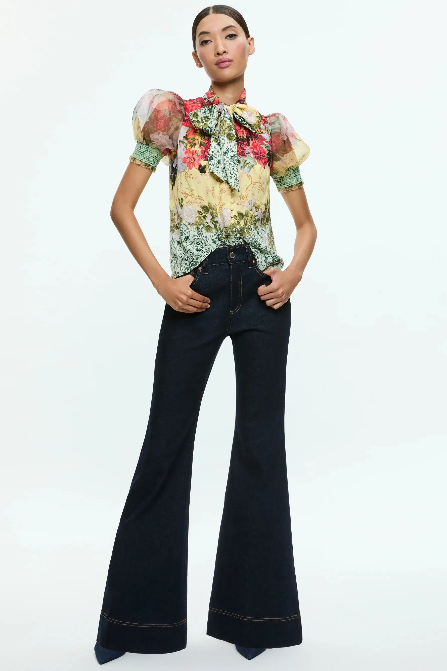Alice   Olivia Brentley Top