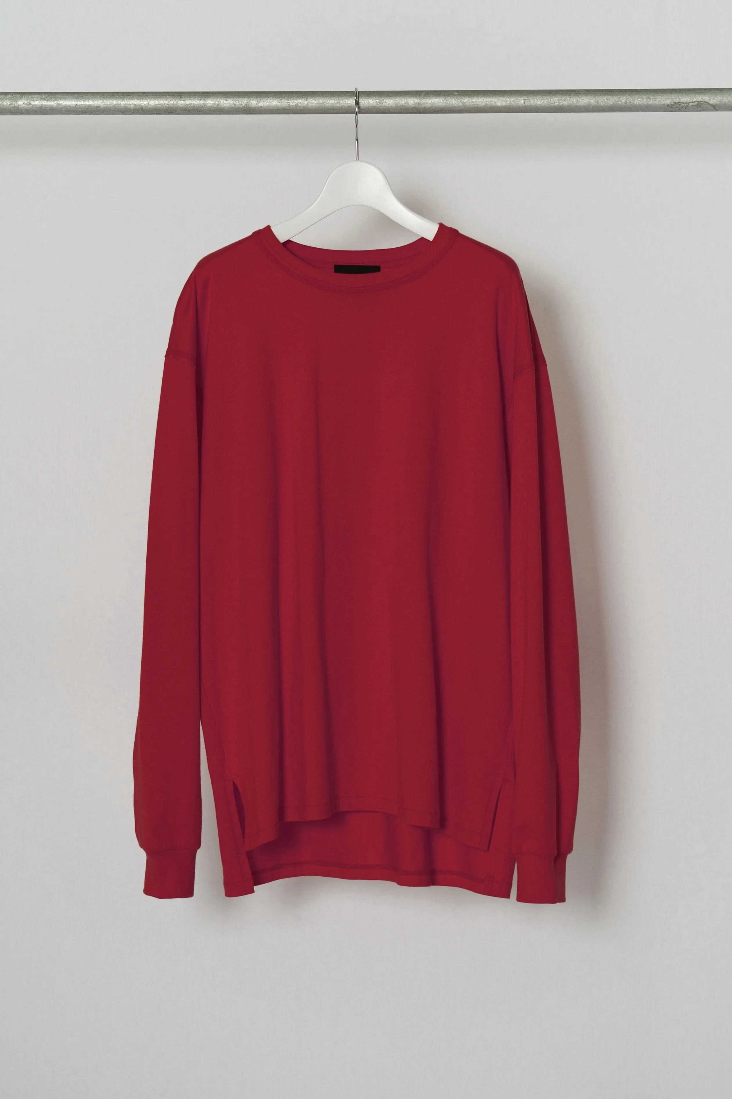 BASIC PLAIN L/S T-SHIRT