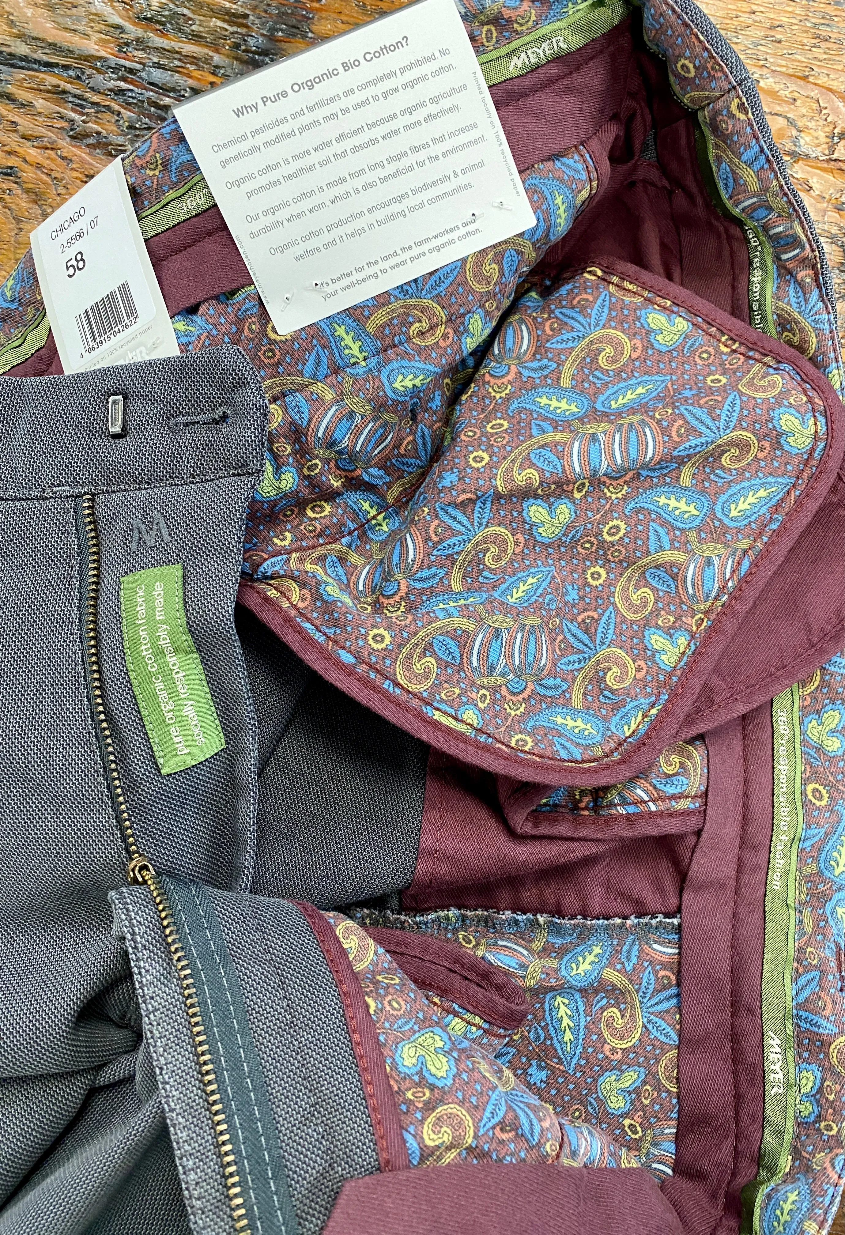 BI-COLUOR CHINO
