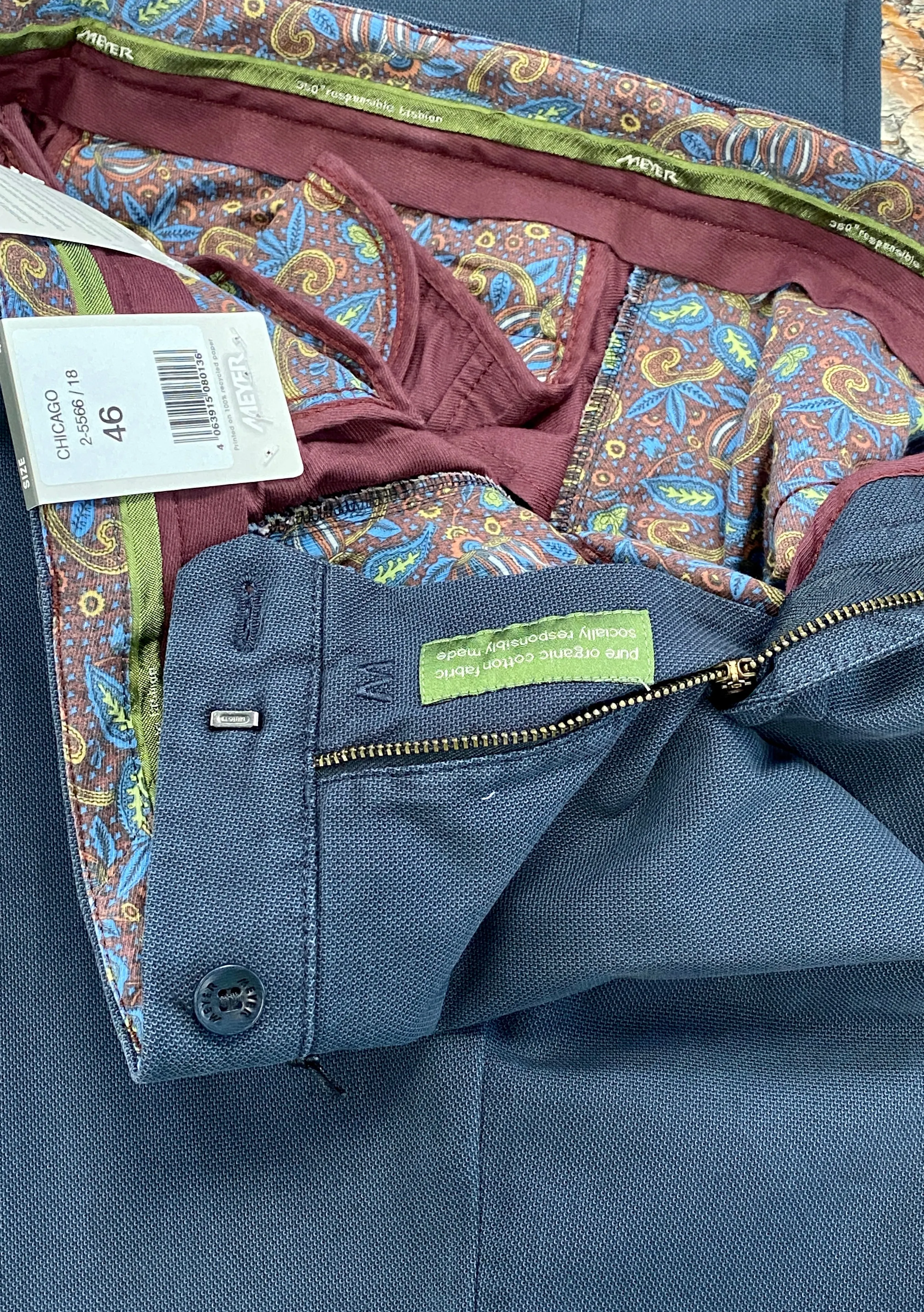 BI-COLUOR CHINO
