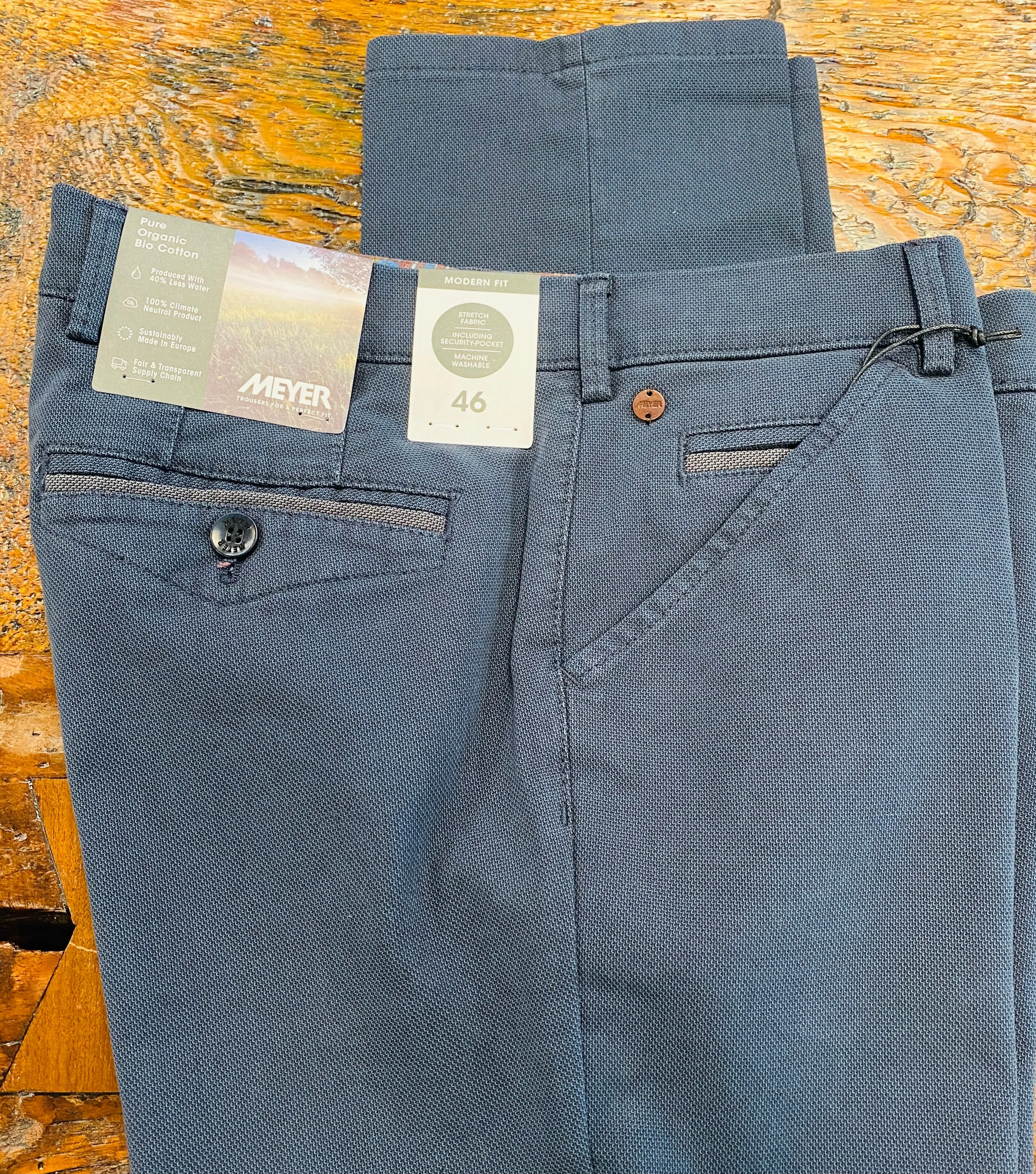 BI-COLUOR CHINO