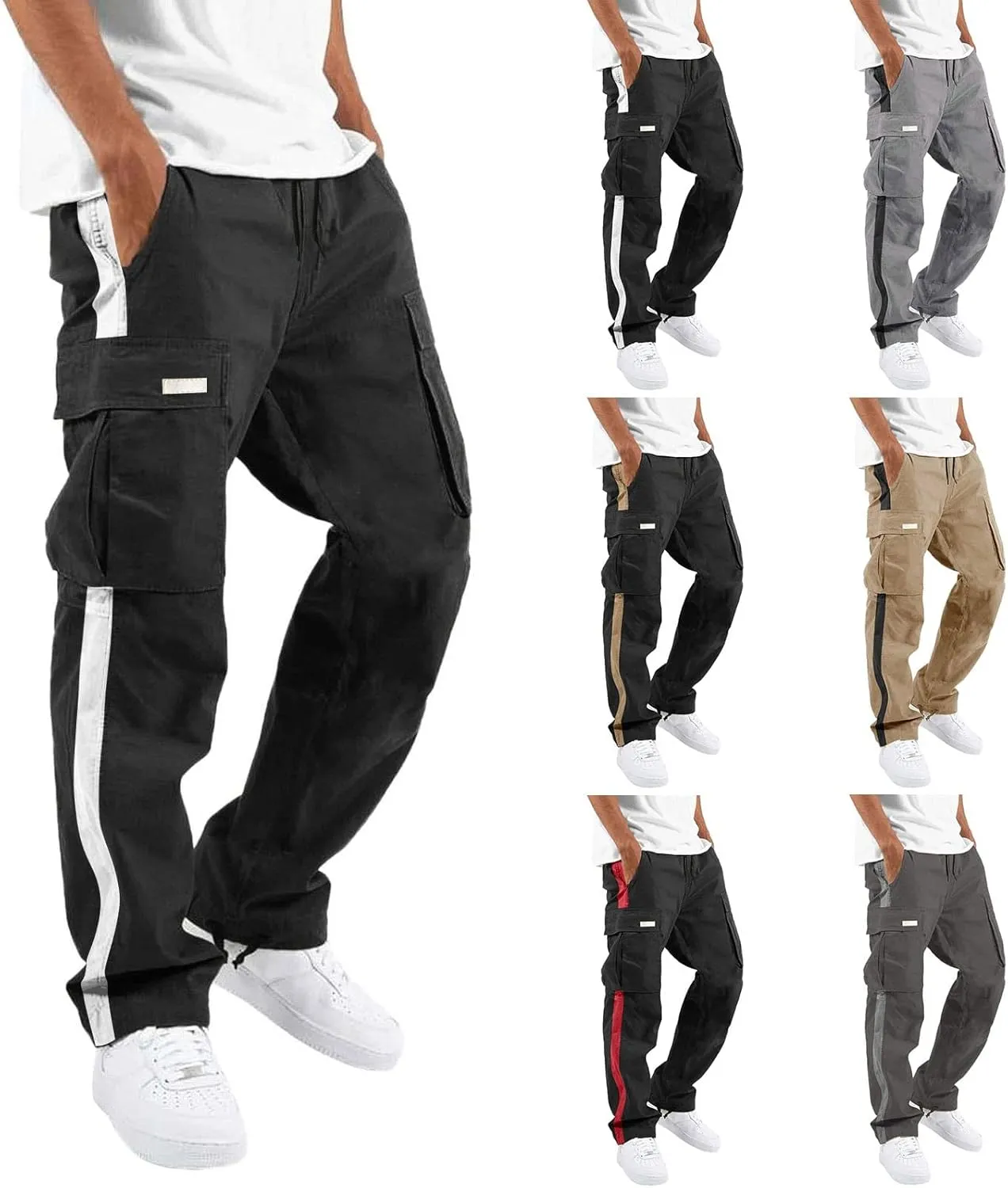 Big and Tall Sweatpants for Men Baggy Cargo Pants Men Jogger Pants for Men City Sweatpants Mens Baseball Pants Mens