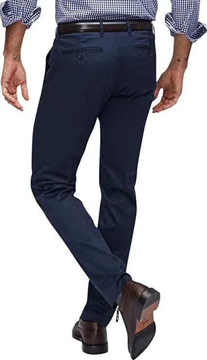 Bonobos Men's Monday Blue 38W x 32L Slim Stretch Weekday Warrior Pants