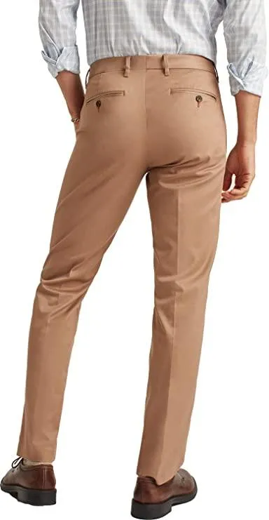 Bonobos Men's Thursday True Khaki 40W x 32L Slim Stretch Weekday Warrior Pants