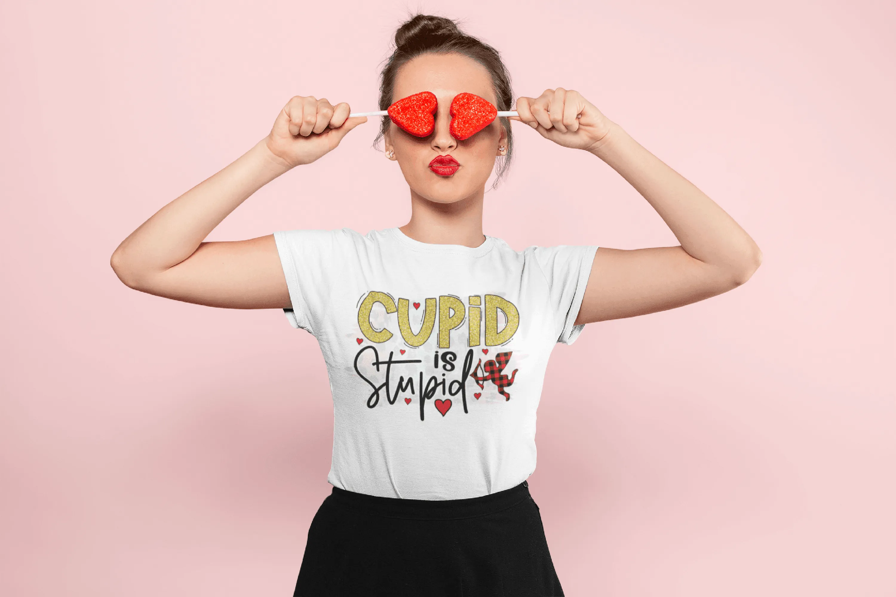 CUPID is STUPID T-shirt