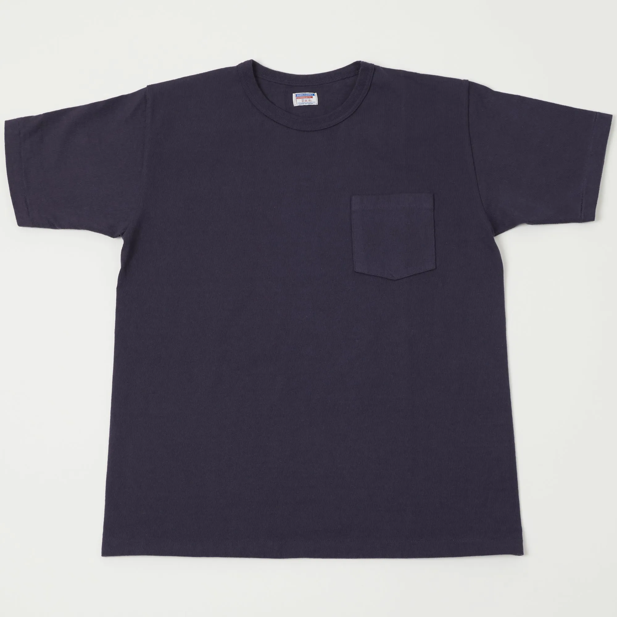 Dubbleworks Heavy Fabric Pocket Tee - Navy