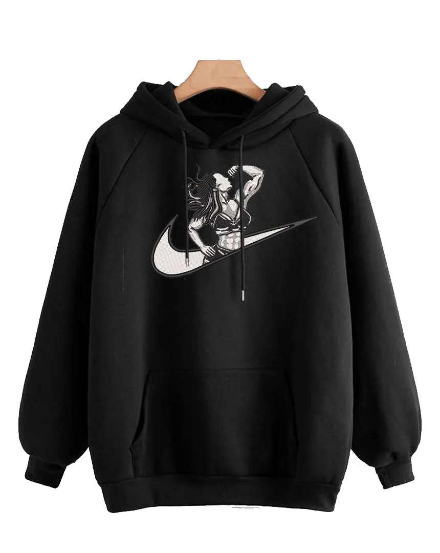 Hoodie Gym Female Black