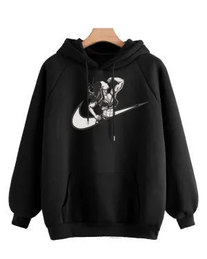 Hoodie Gym Female Black