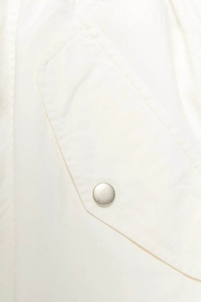 Ivory Cotton Drawstring Waist Preowned Casual Trousers
