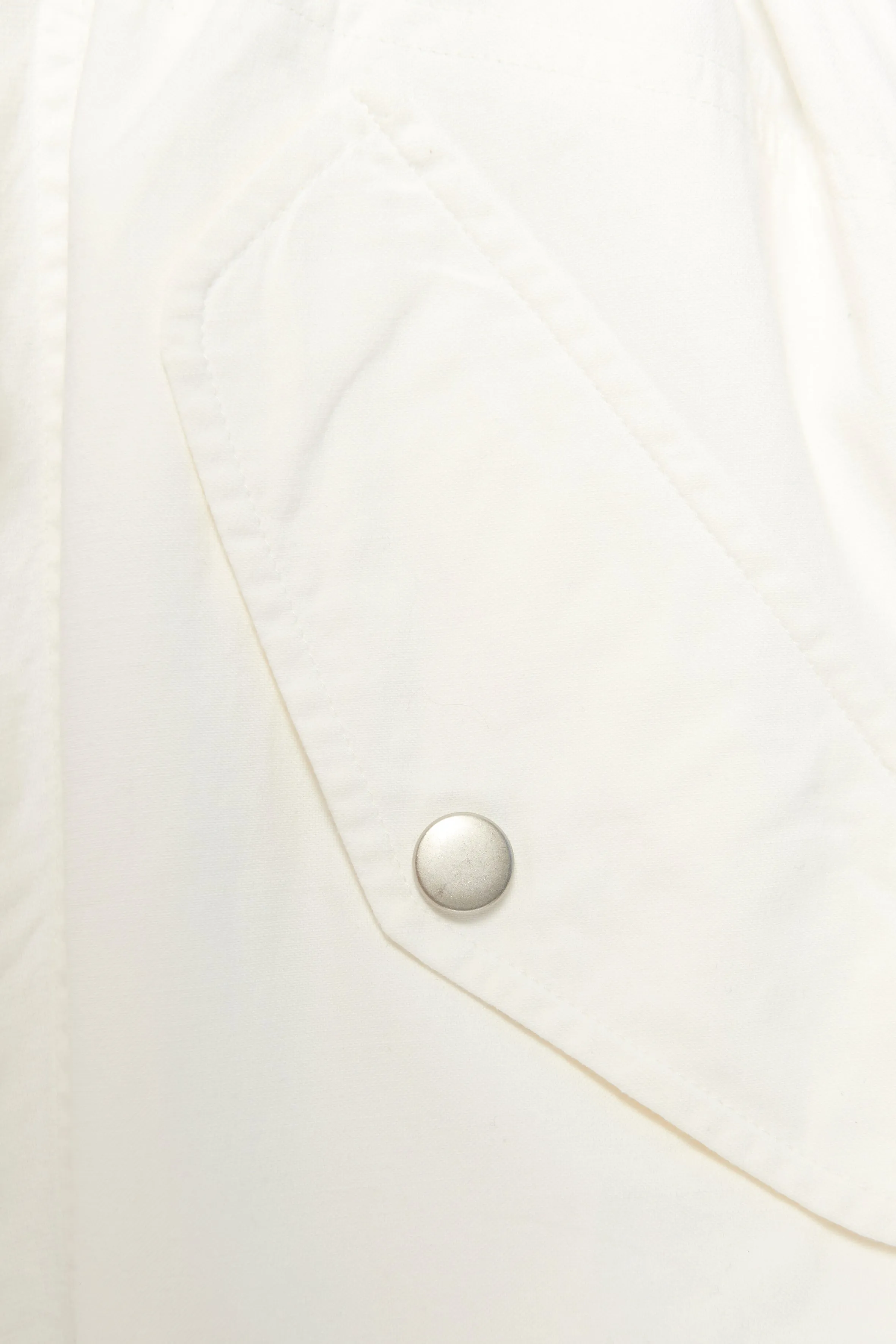 Ivory Cotton Drawstring Waist Preowned Casual Trousers