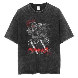 [KUJO] "Armored" Vintage Oversized T Shirt