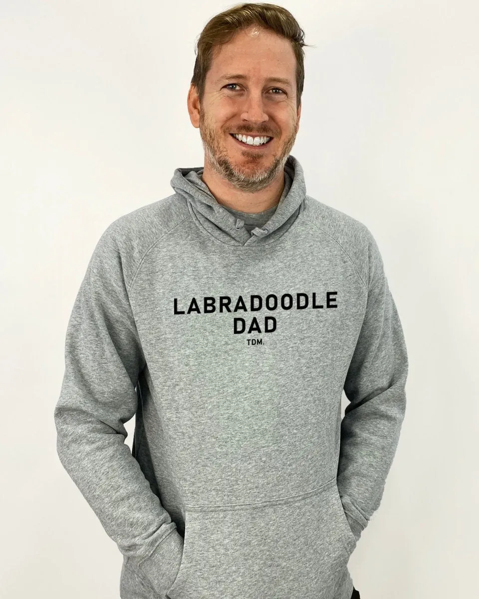 Labradoodle Dad Illustration: Unisex Hoodie