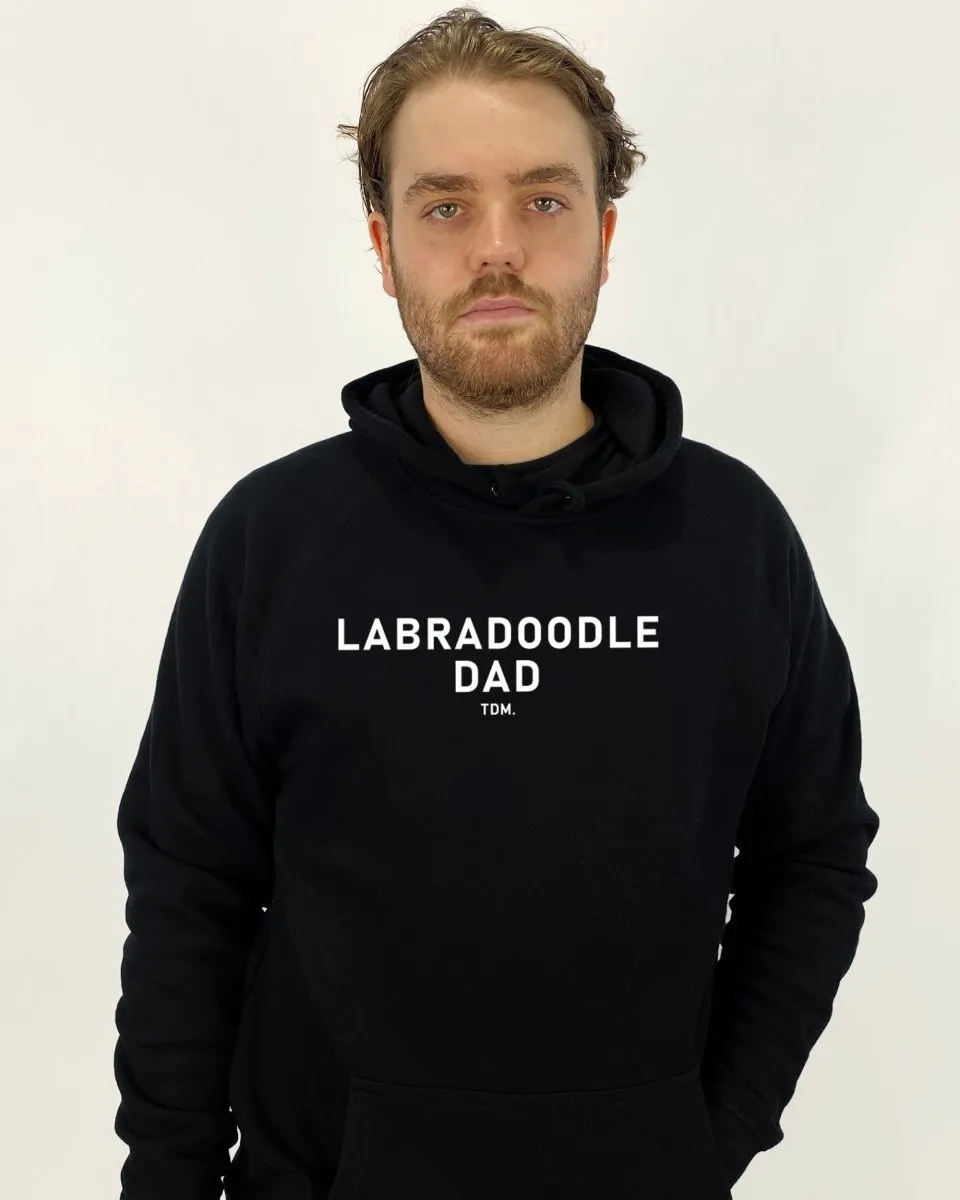 Labradoodle Dad Illustration: Unisex Hoodie