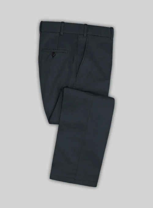 Loro Piana Dark Navy Cotton Pants