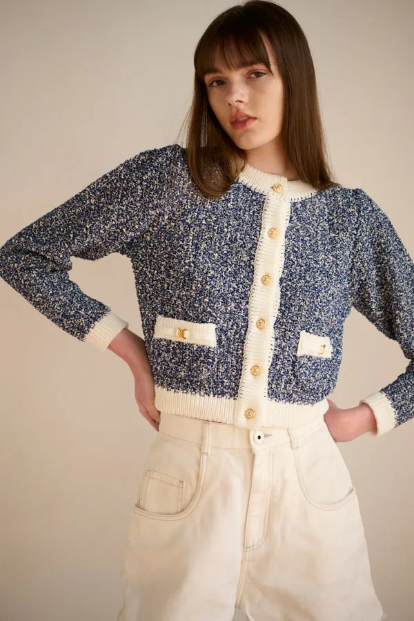 Mona Cardigan <br> -NVY-