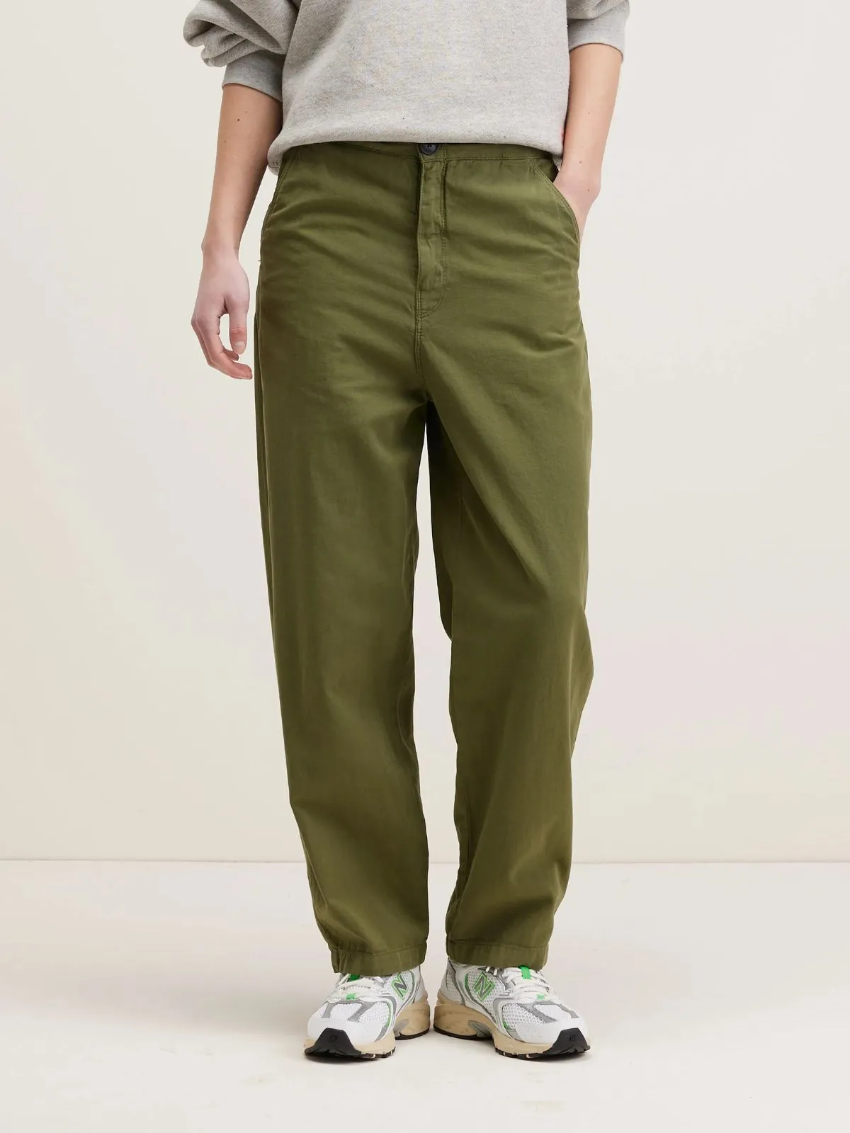 Pasop Relaxed Trouser - Khaki