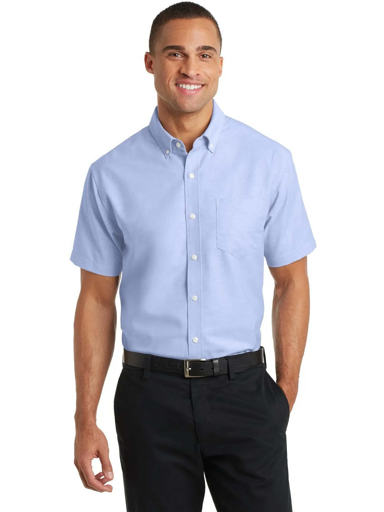 Port Authority Short Sleeve SuperPro Oxford Shirt