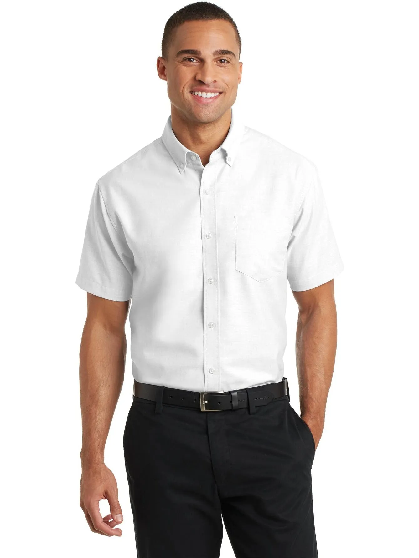 Port Authority Short Sleeve SuperPro Oxford Shirt