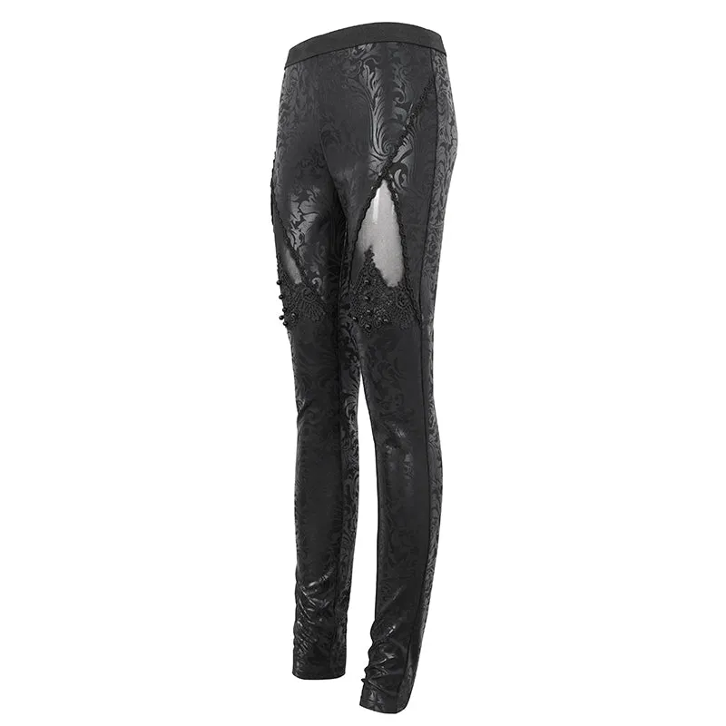 PT224 Glued pattern leggings