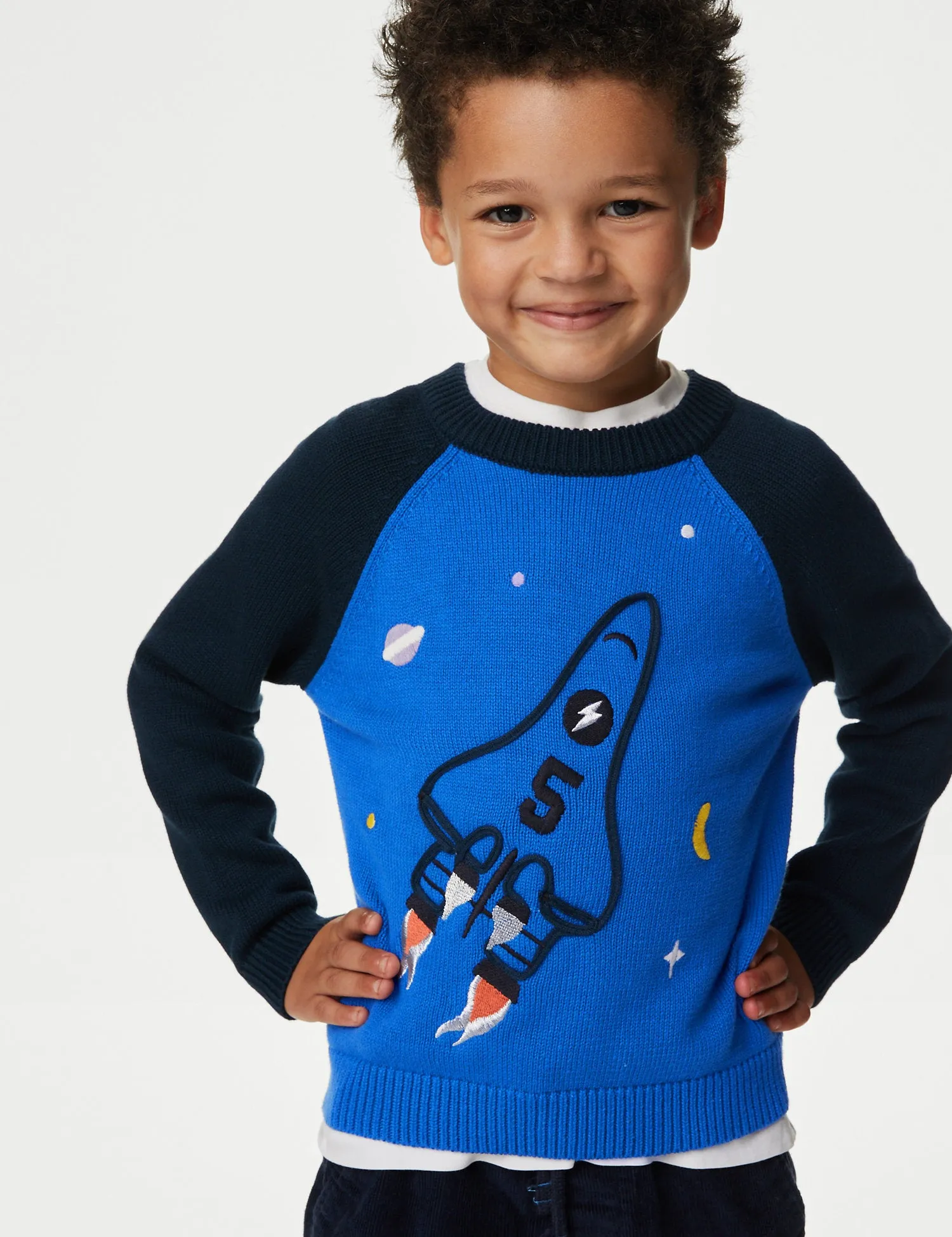 Pure Cotton Rocket Jumper