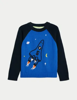 Pure Cotton Rocket Jumper