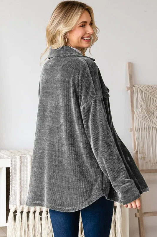 SOFT Chenille Shacket