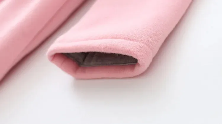 Spring Girls Jacket Rabbit Ears Coat Christmas Children Clothes Outerwear Autumn Kids Warm Cotton Dress Jacket Infant Girl Coat