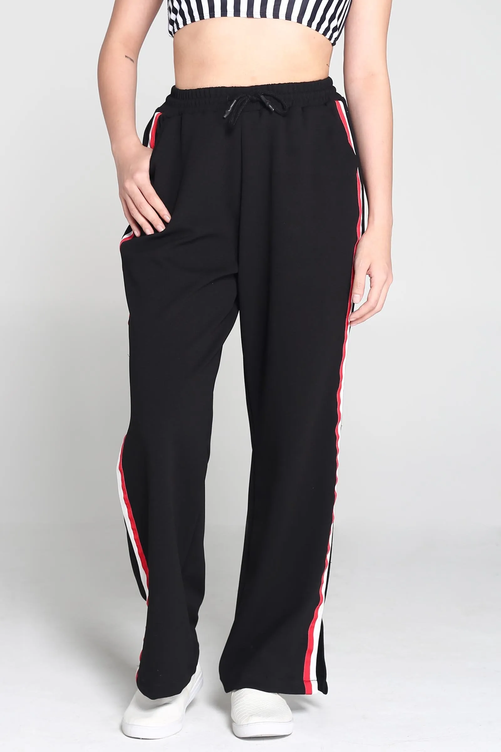 Track Pants With Taping Detail