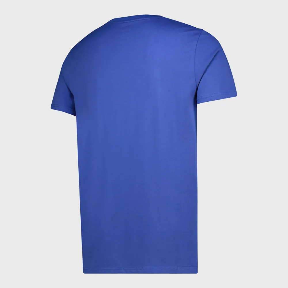 Umbro Mens Henderson Tee Blue/Orange _ 182260 _ Blue