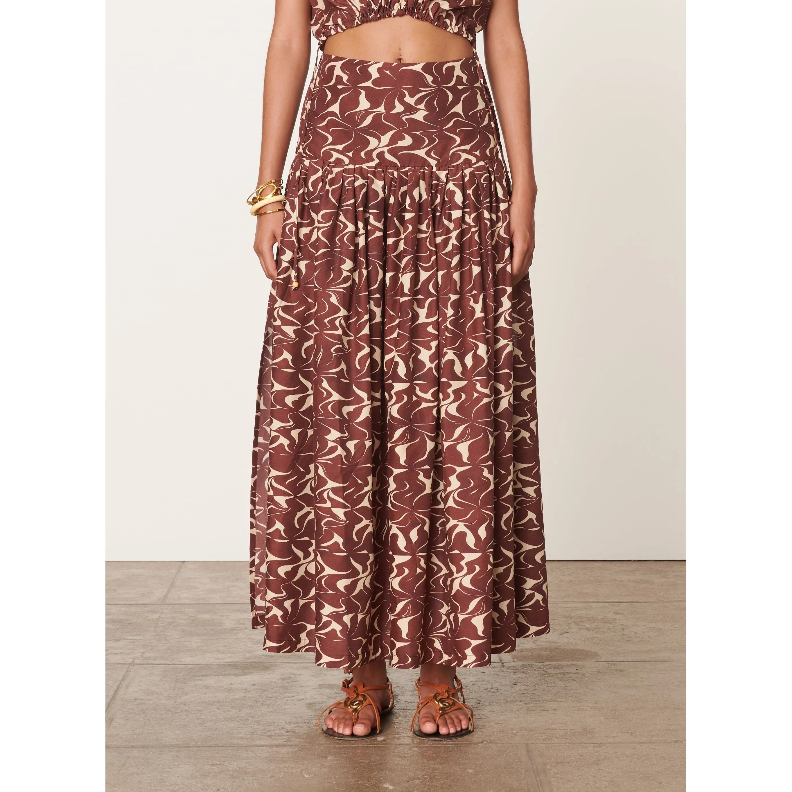 Vanessa Bruno Elysee Skirt Brun