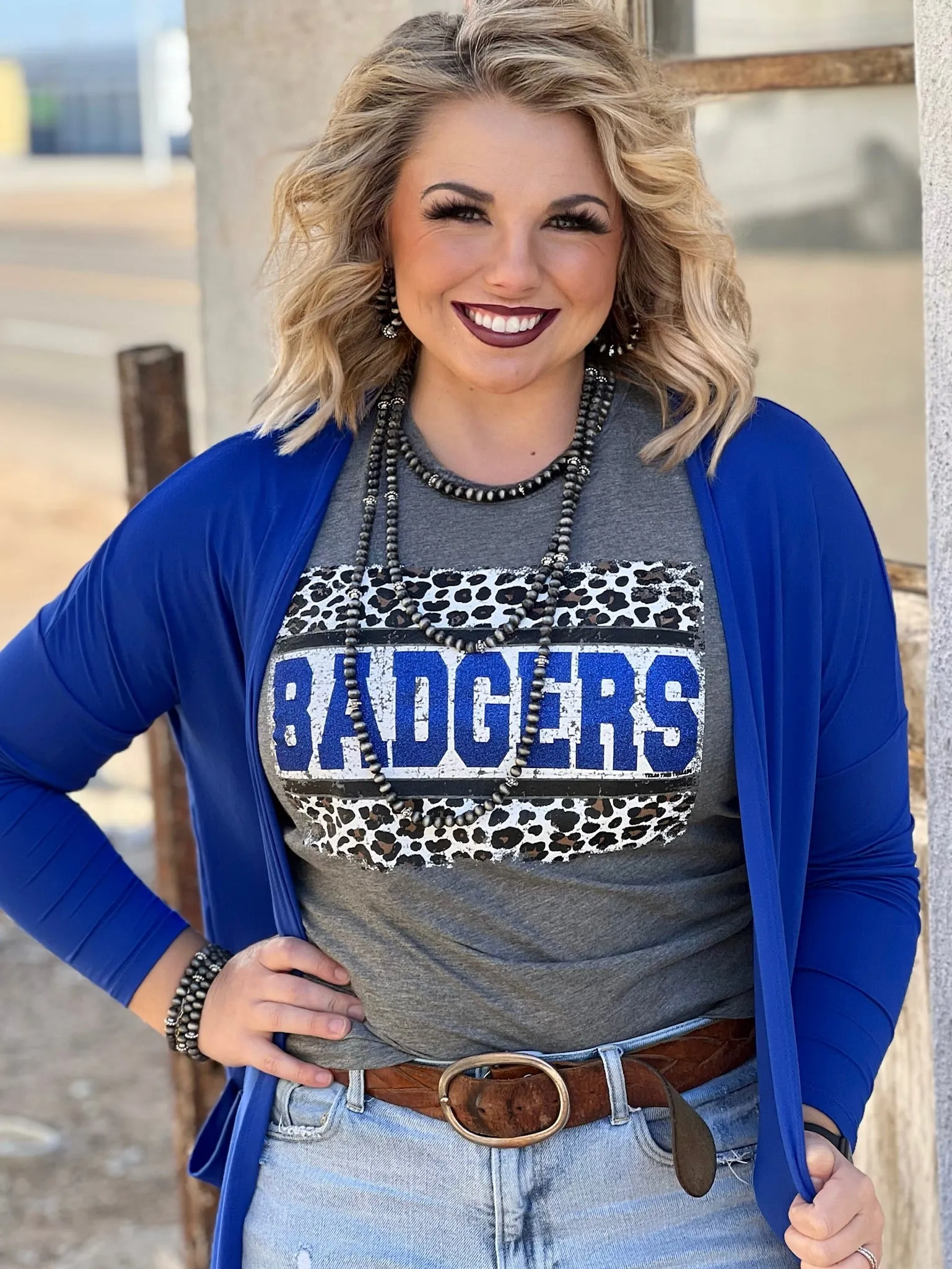 White Leopard Spirit Tee - Customizable