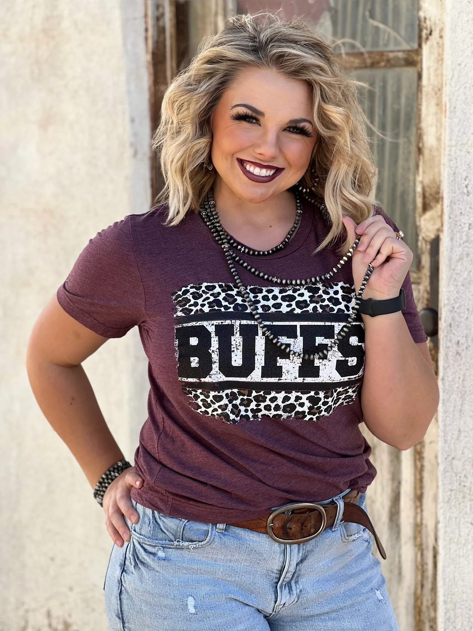 White Leopard Spirit Tee - Customizable