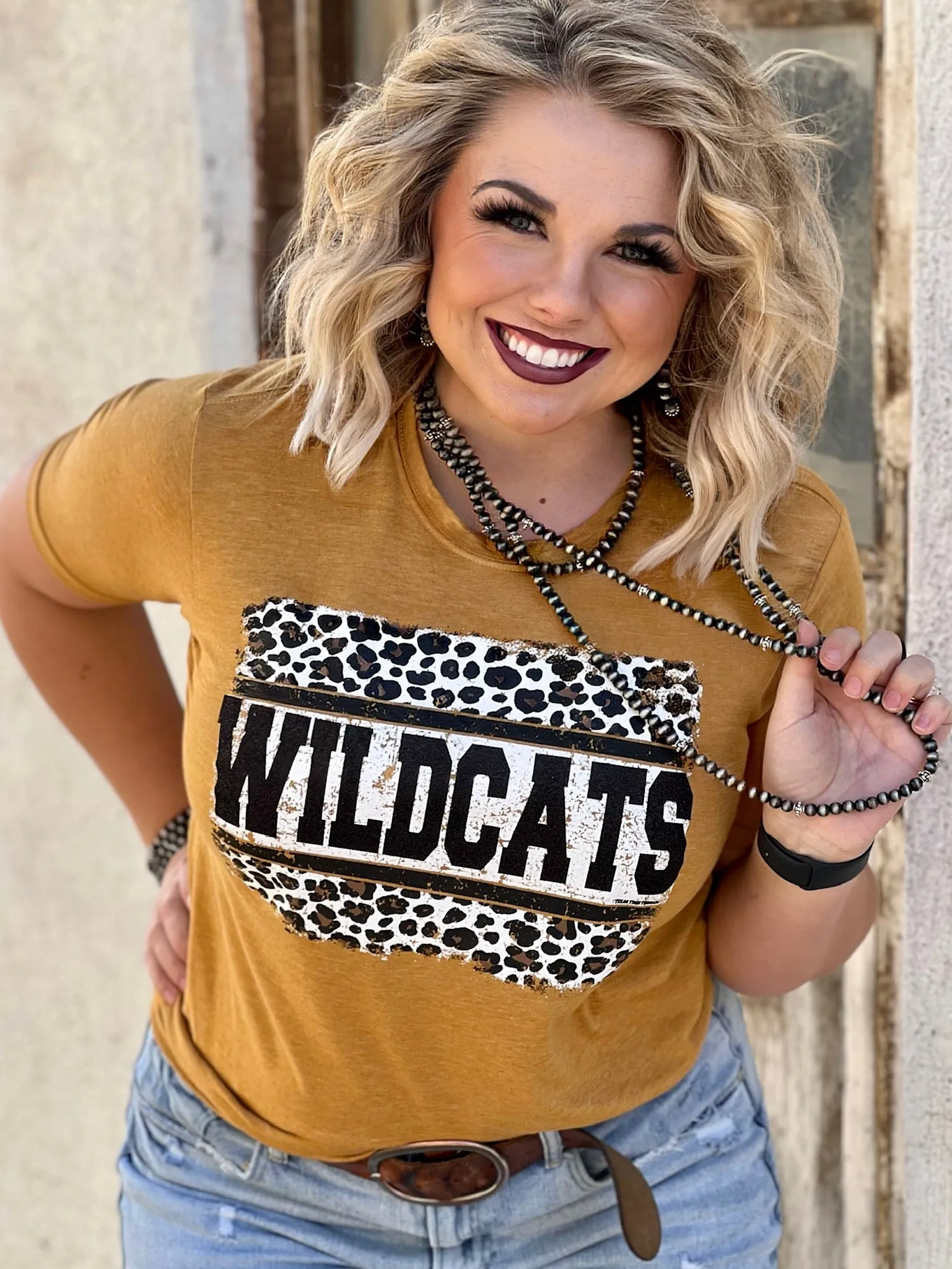 White Leopard Spirit Tee - Customizable