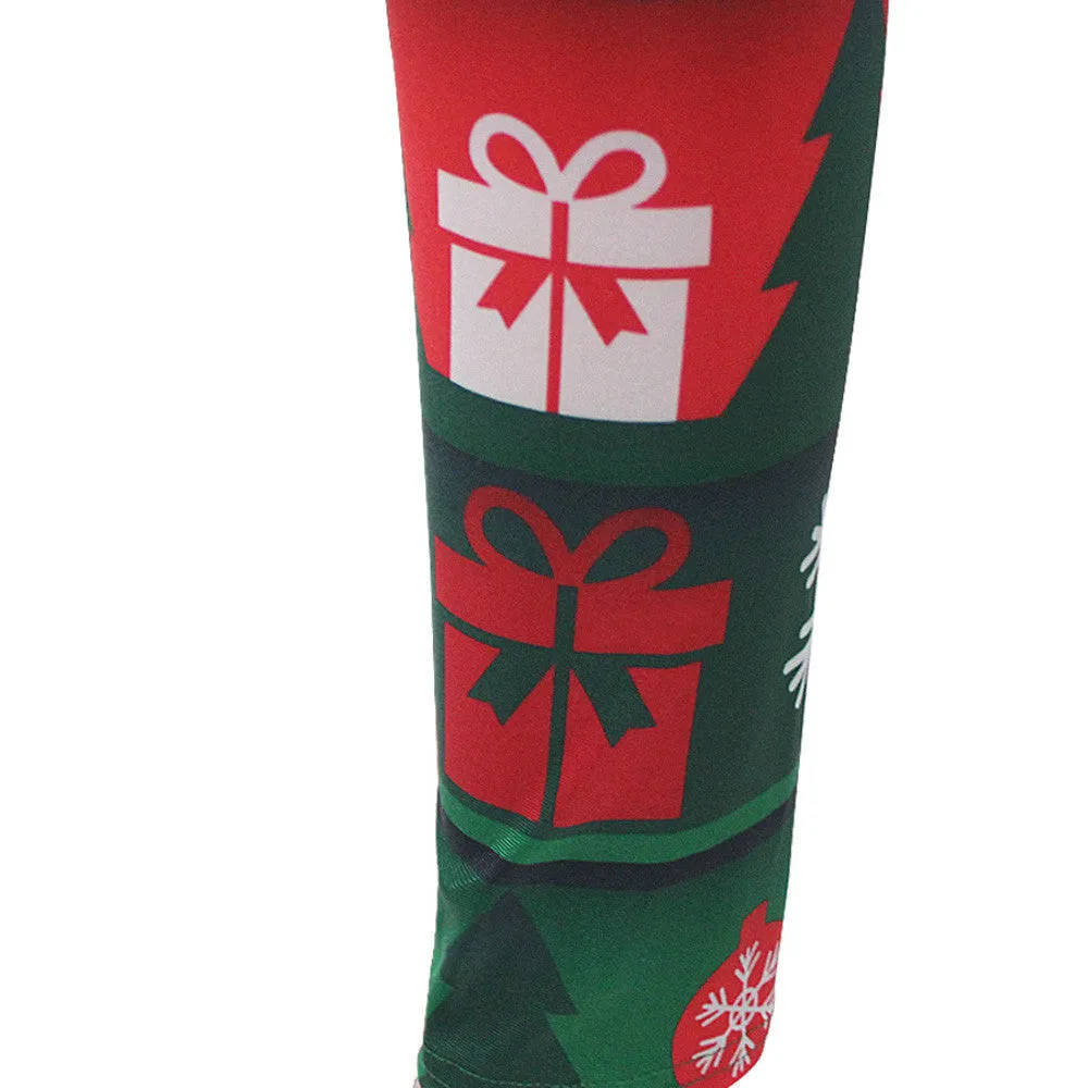 Women Fashion Lady Skinny Christmas Printed Stretchy Pants Leggings - 4DS-137SPL