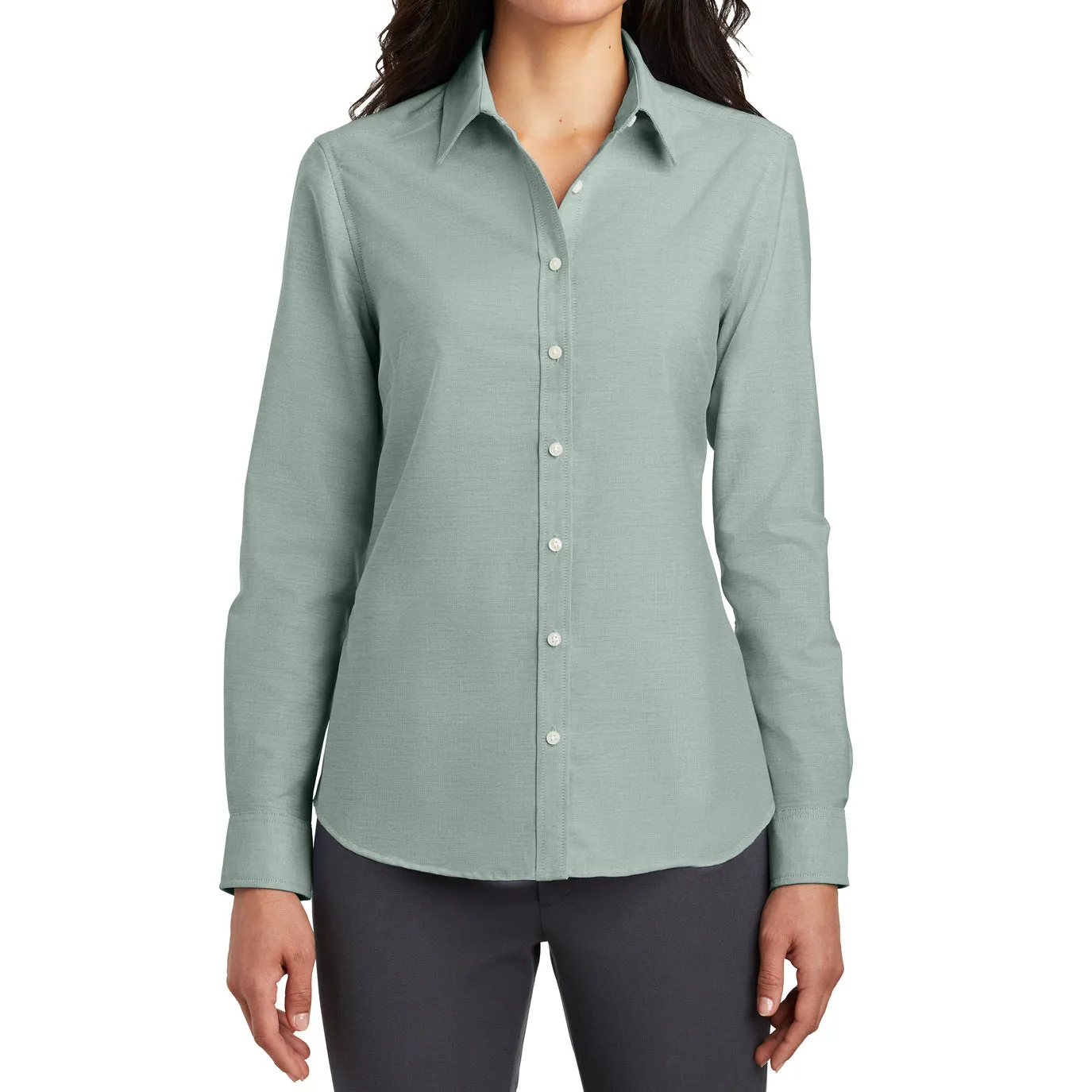 Women's Long Sleeve SuperPro Oxford Shirt