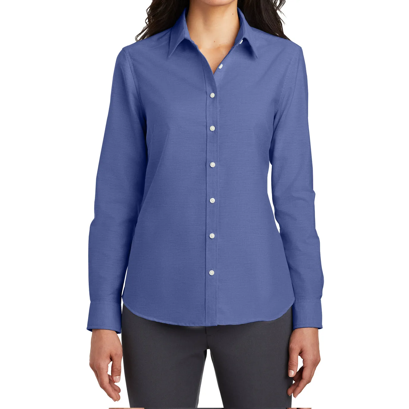 Women's Long Sleeve SuperPro Oxford Shirt