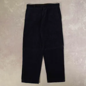 WOMEN'S VINTAGE RELAXED JUMBO CORD TROUSERS - W32 X L28